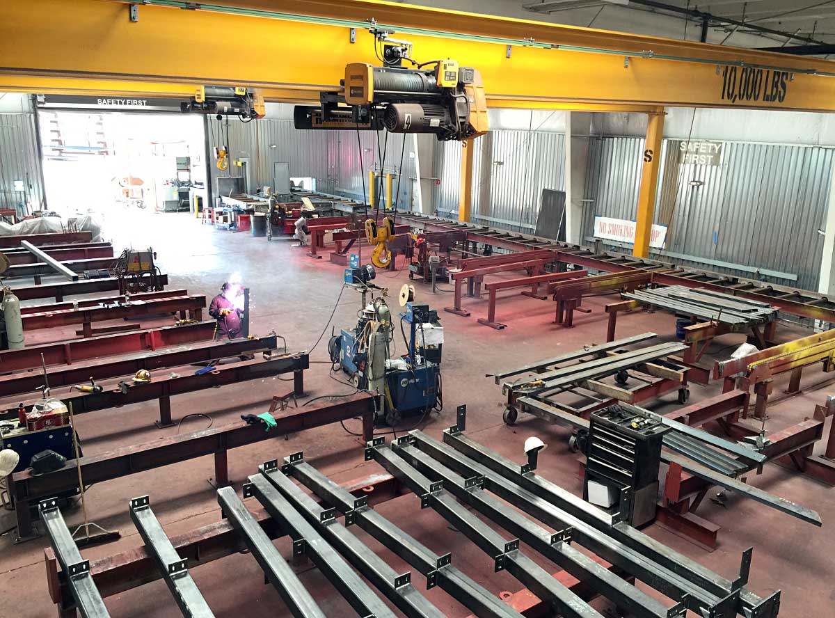 Structural Steel Fabrication Shop